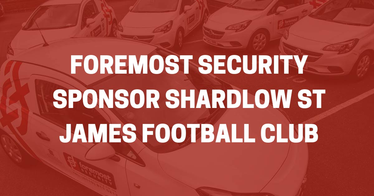 Foremost Security Sponsor Shardlow St James Football Club